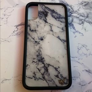 Wildflower White Marble IPhone X/Xs Case